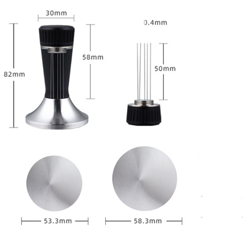 Reticulated Series Coffee Powder Hammer Stainless Steel Powder Distributor - Korvel