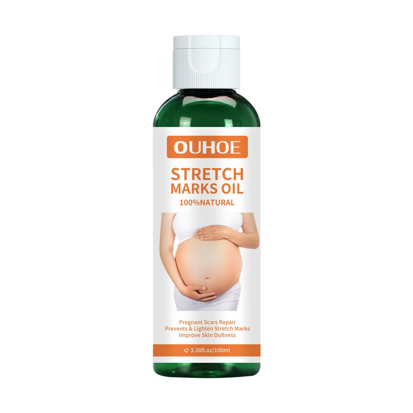 Pregnancy Massage Oil, Repair Pregnant Women Prenatal And Postpartum Stretch Mark Skin Care Massage Oil - Korvel