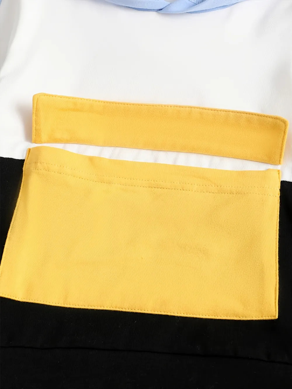 Ensemble Sweat à Capuche et Pantalon Color Block pour Enfants
