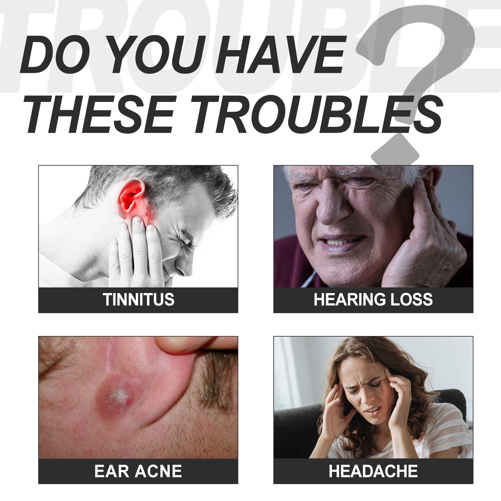 Ear Care Serum, Ear Massage To Relieve Earache Tinnitus Ear Tinnitus Ear Discomfort Detailer - Korvel