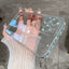 Sparkling Pink Border Phone Case for Apple 14 Pro Max