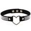 Collar de Rhinestone en Forma de Corazón Harajuku