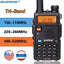 BaoFeng BF-UV5R Tri-Band Walkie Talkie 136-174Mhz 220-260Mhz/400-520Mhz+2 AntennaTwo Way Amatuer Portable ham Radio up of UV-5R - Korvel