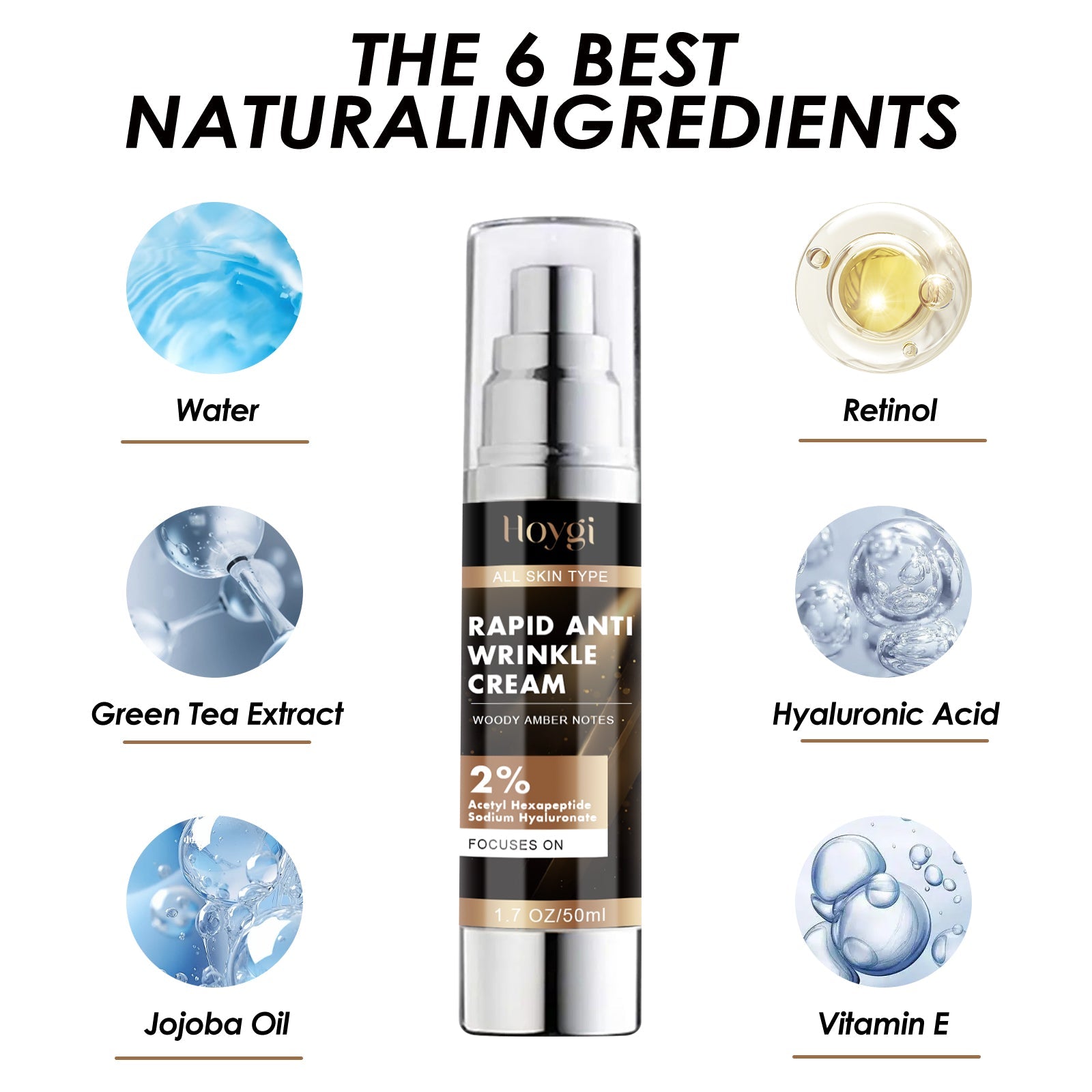 Anti-Aging Cream Reduces Fine Lines, Hydrates, Brightens, Firming And Anti-Wrinkle Cream - Korvel