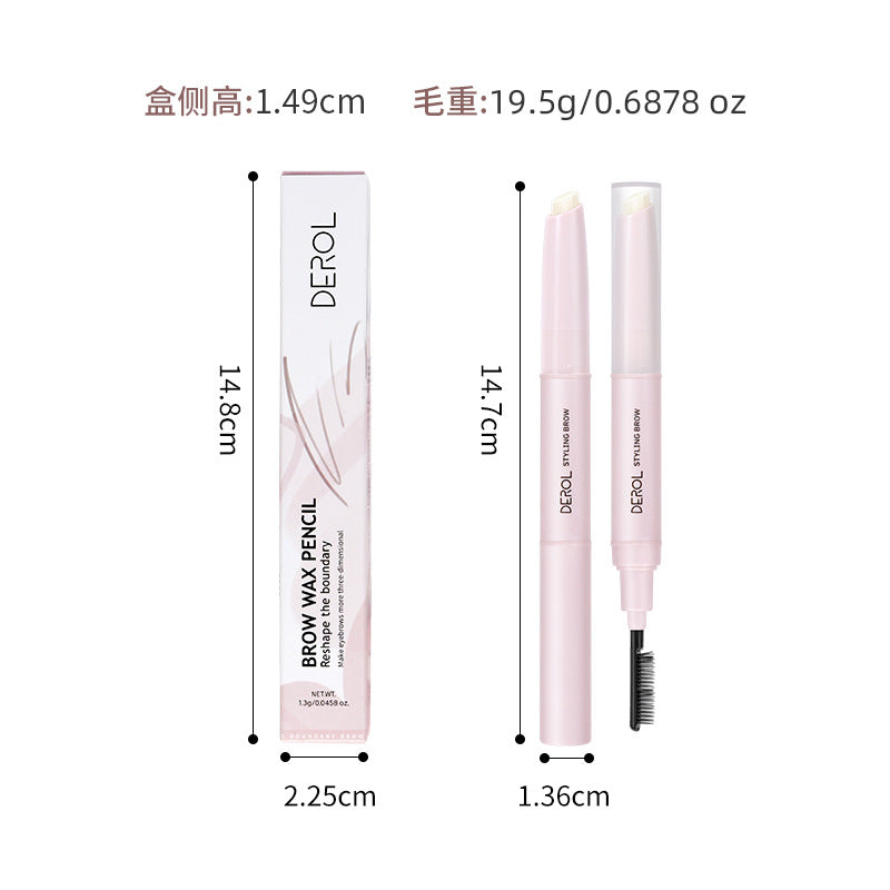 Eyebrow Shaping Cream Waterproof Quick-Drying Natural Wild Eyebrow Lasting Three-Dimensional Eyebrow Soap Eyebrow Shaping Wax - Korvel