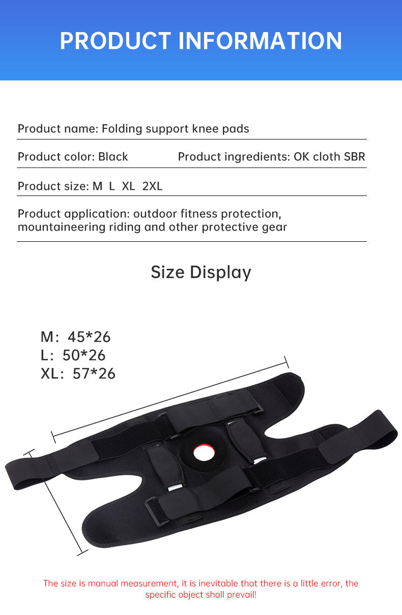 Adjustable hinged Patella Knee Support Brace for pain relief and knee joint protection - Korvel
