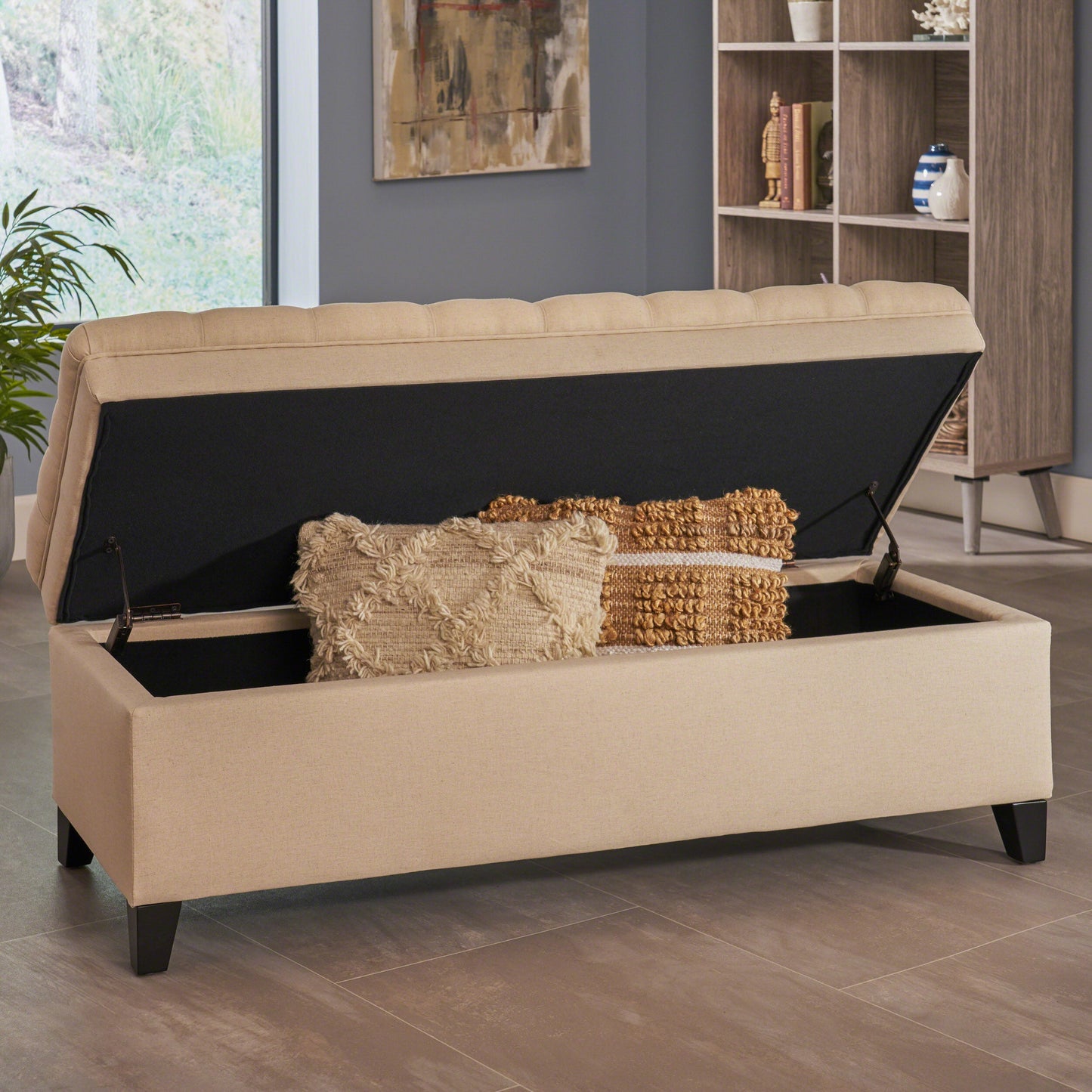 JULIANA STORAGE OTTOMAN - Korvel