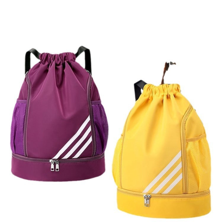 Sport Basketball Backpack Travel Outdoor Fitness Travel Sports Bag Basketball Pouch Hiking Climbing Backpack - Korvel