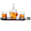 The Wine Savant Middle Finger Decanter Novelty Whiskey & Wine Decanter Set - Korvel