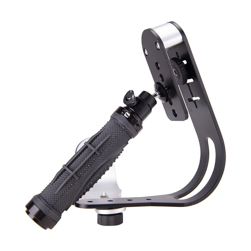 Mini handheld stabilizer Video Steadicam for Digital Camera HDSLR DSLR Camcorder DV Mobile Phone + Gloves free shipping - Korvel