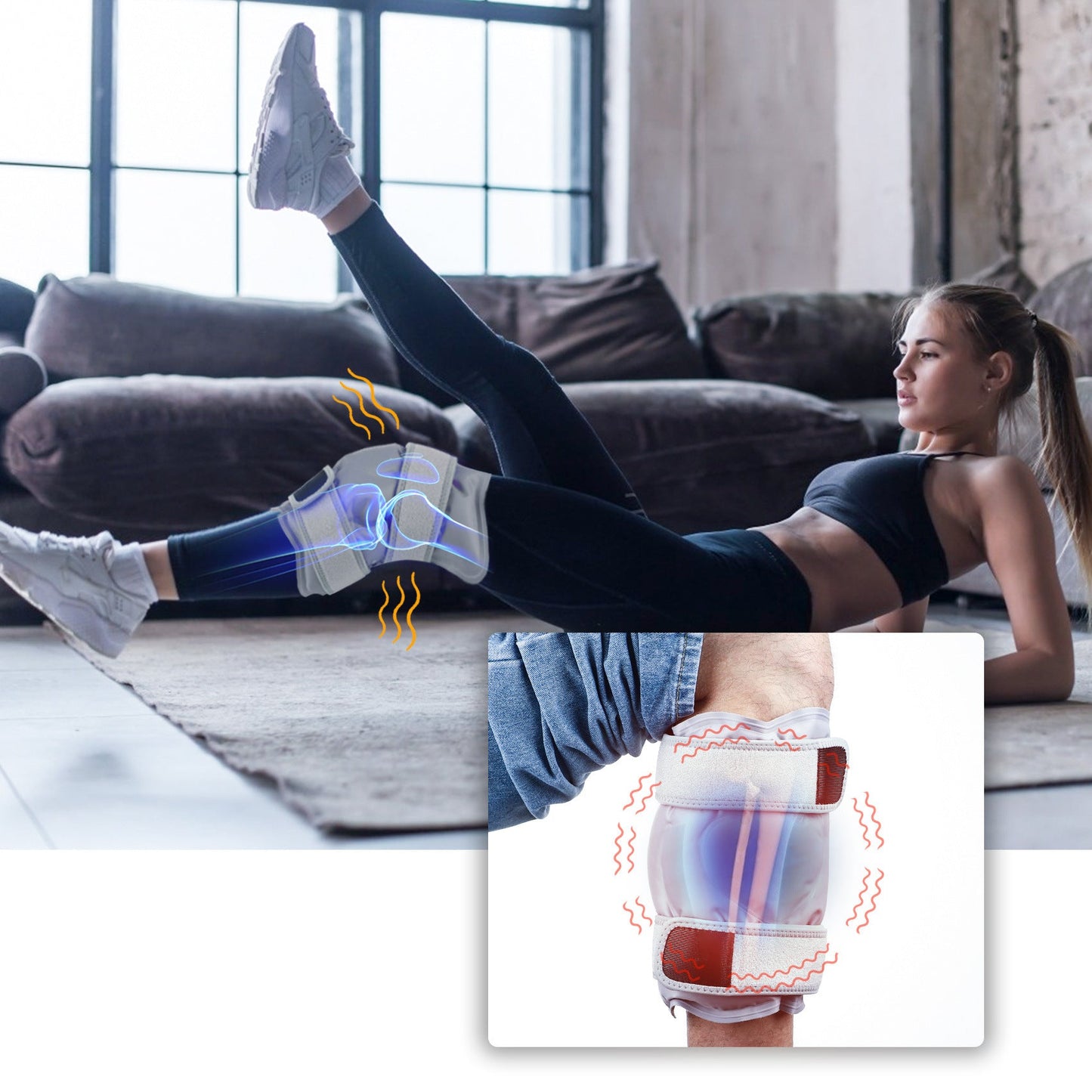 New Product Gel Hot And Cold Compress Knee Pads Shoulder Pads Knee Joint Ice Compress Elbow Joint Health Care - Korvel