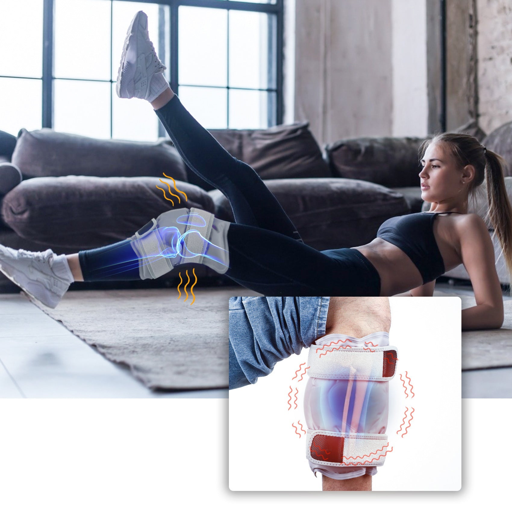 New Product Gel Hot And Cold Compress Knee Pads Shoulder Pads Knee Joint Ice Compress Elbow Joint Health Care - Korvel