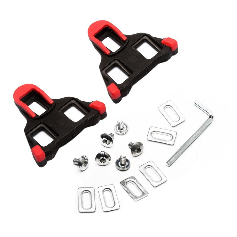 Bicycle Splint Set Special For Road Cycling Shoes|Riding Equipment Red And Yellow Optional Pedal 6 Degrees - Korvel