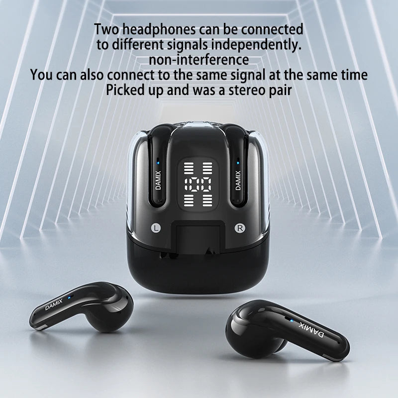 Écouteurs Bluetooth sans fil premium pour le sport et l'esport