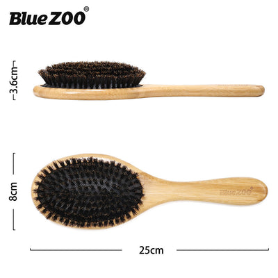 Bluezoo Airbag Massage Comb Nanzhu Yellow Hair Massage Hair Hair Comb - Korvel
