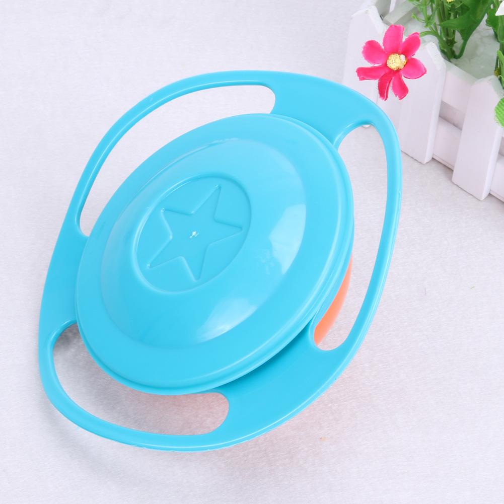 Baby Feeding Dish Cute Baby Gyro Bowl Universal 360 Rotate Spill-Proof Bowl Baby Food Feeding Boxes - Korvel