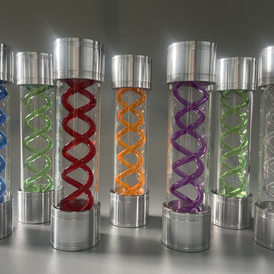 Test tube gene bottle model toy biochemical crisis bottle protective umbrella inhibitor figurine - Korvel