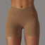 Shorts de Yoga Sin Costuras de Cintura Alta para Mujeres