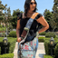 Kathmandu Collection Vintage Patchwork Hobo Bag with Water Bottle Pockets - Korvel