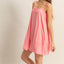 Vestido Mini Cami Flowy A-Line con Bolsillos