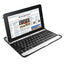 Wireless Keyboard with Aluminum Alloy Cover - Silver & Black