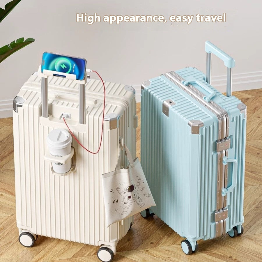 Premium Multifunctional Large-Capacity Carry-On Trolley Case