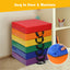 6-Piece Toddler Floor Cushions - Soft Foam Seating with Handles