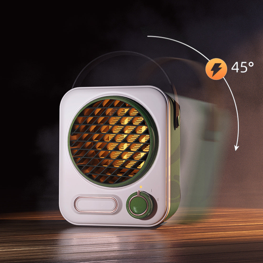 Portable Mini Heater - Desktop Warm Air Blower