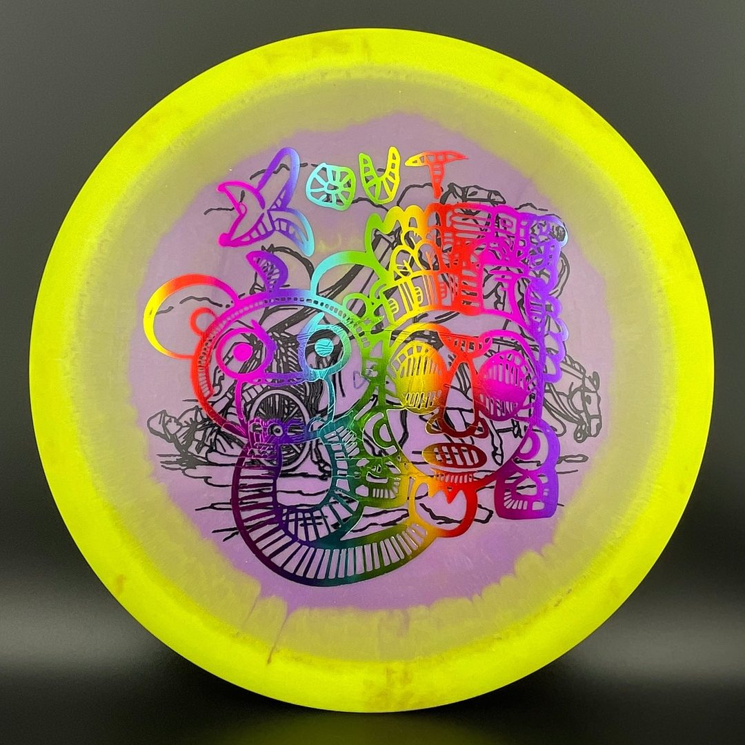 Halo G-Blend Sphinx X-Out - Double Stamp Disc Golf Driver