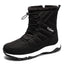 Men's Waterproof Snow Boots - Fleece-Lined Hiking Shoes