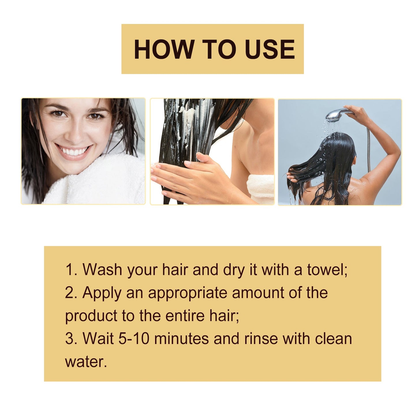 Maca Essence Repair Collagen, Repair Dry Short-Tempered Knot Hair Strong Moisturizing Smooth Hair Film - Korvel