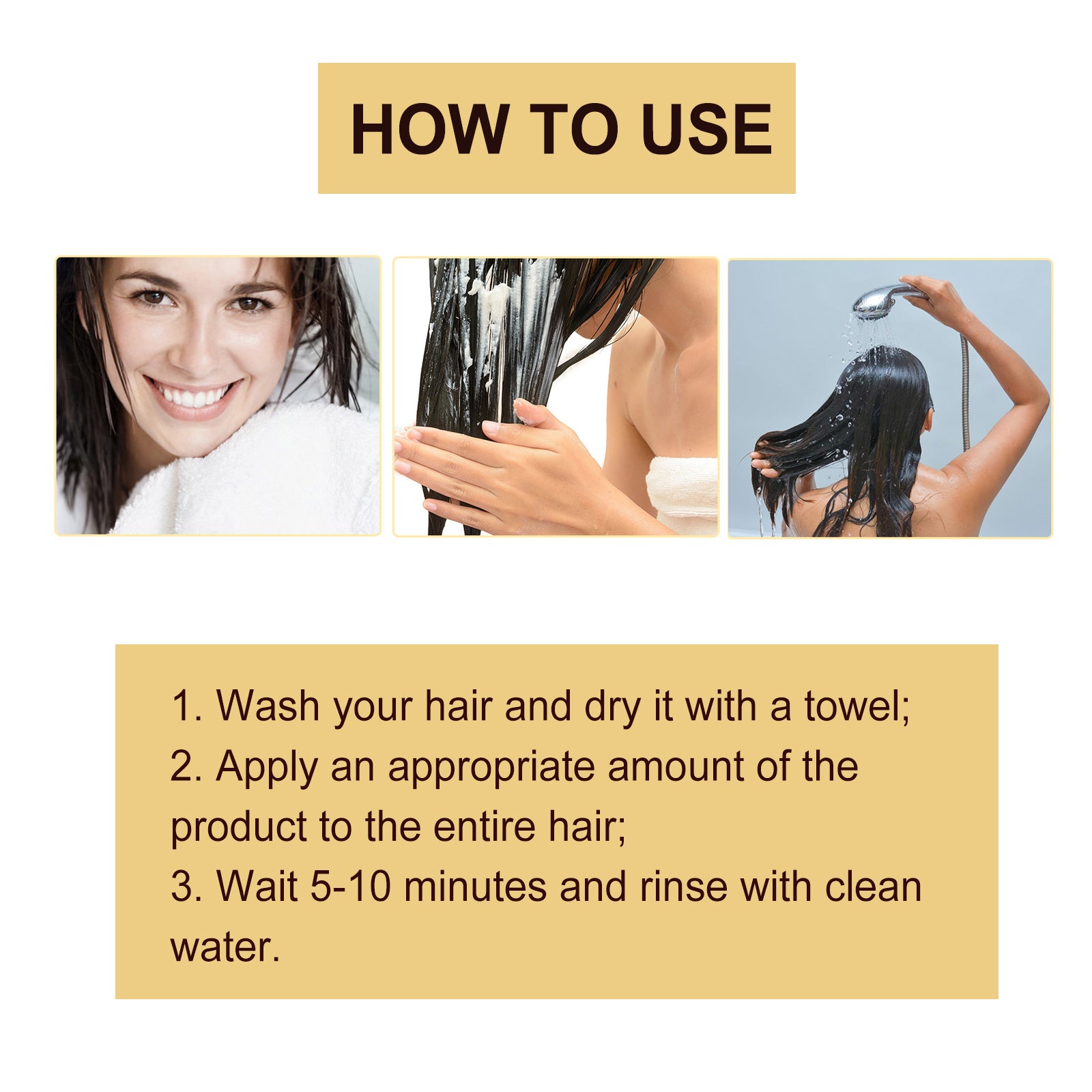 Maca Essence Repair Collagen, Repair Dry Short-Tempered Knot Hair Strong Moisturizing Smooth Hair Film - Korvel