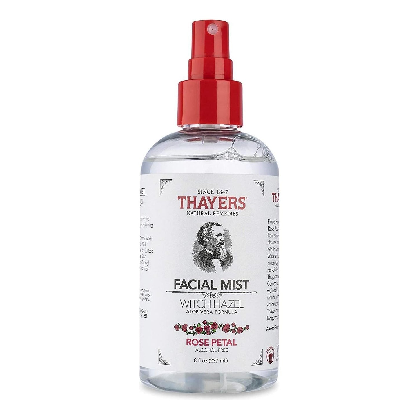 Thayers Rose Petal Witch Hazel Facial Mist Toner - 8 Oz
