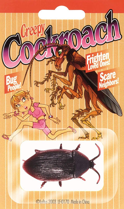 Realistic Creepy Cockroach Decoration