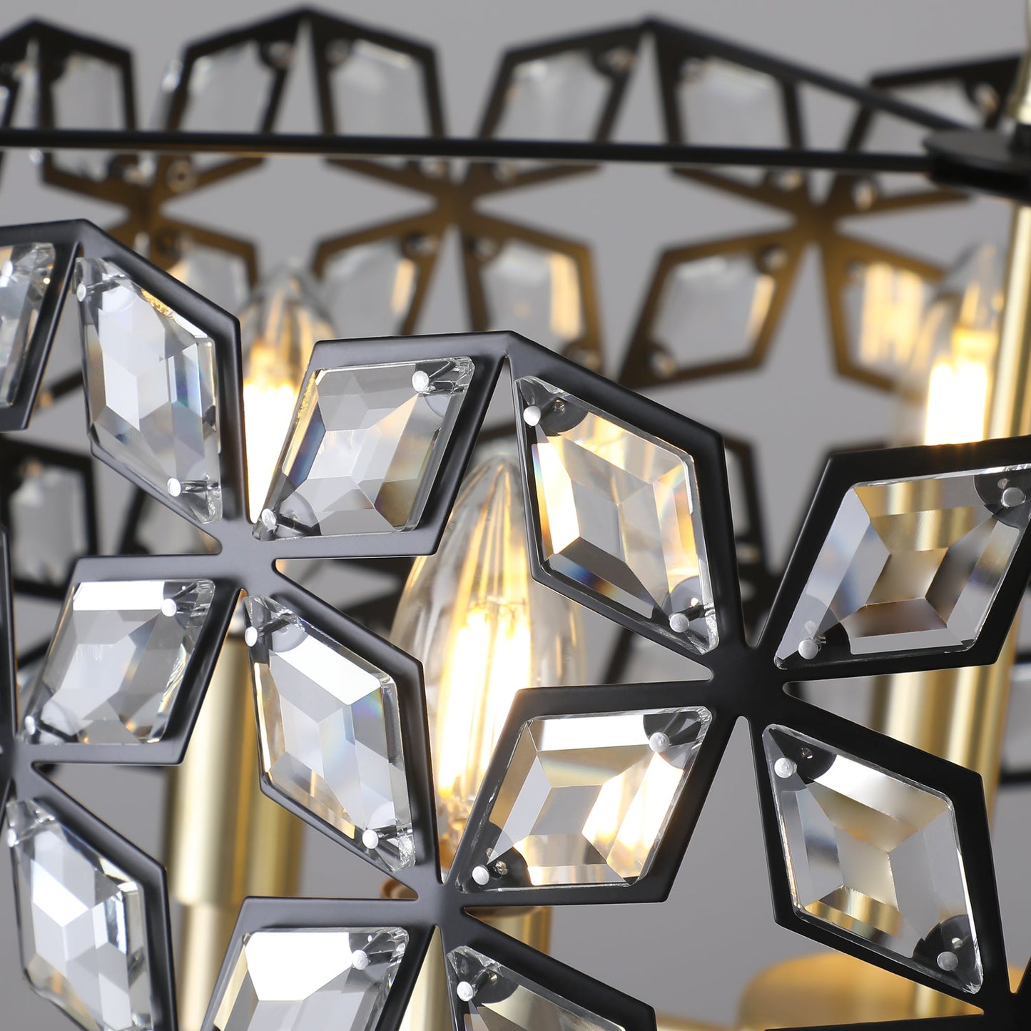 Modern Crystal Chandelier for Living-Room Round Cristal Lamp Luxury Home Decor  Light Fixture - Korvel