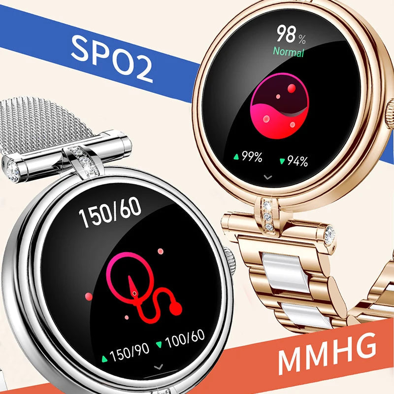 Montre intelligente AK62 pour femmes - Écran HD de 1,09 pouce