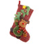 Christmas Decorations Knitted Yarn Large 3D Santa Claus Snowman Deer Christmas Socks Gift Bag - Korvel