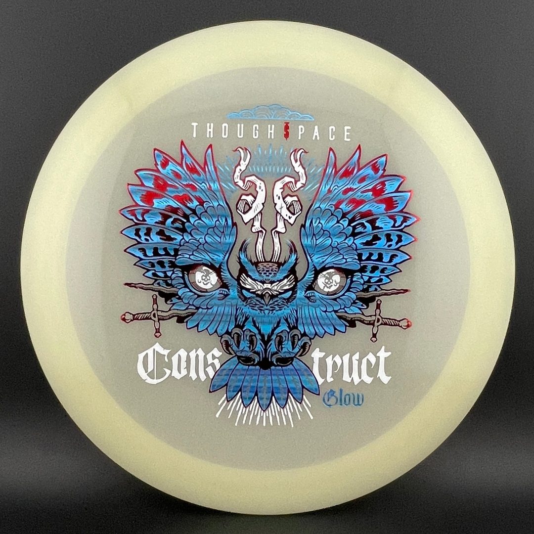 Glow Construct - Disque de Golf Disc Owl Stamp