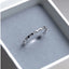 Bague en Zircon Plaqué Or et Argent Sterling 925 Élégante