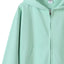 Plus Size Casual Zip-Up Long Sleeve Hoodie