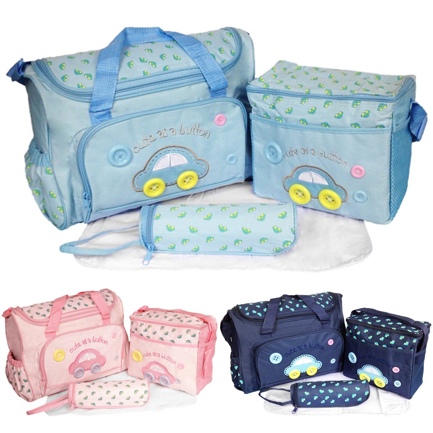 GBruno 4Pcs Diaper Bag Set