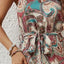 Elegant Floral Sleeveless Dress - A Summer Essential