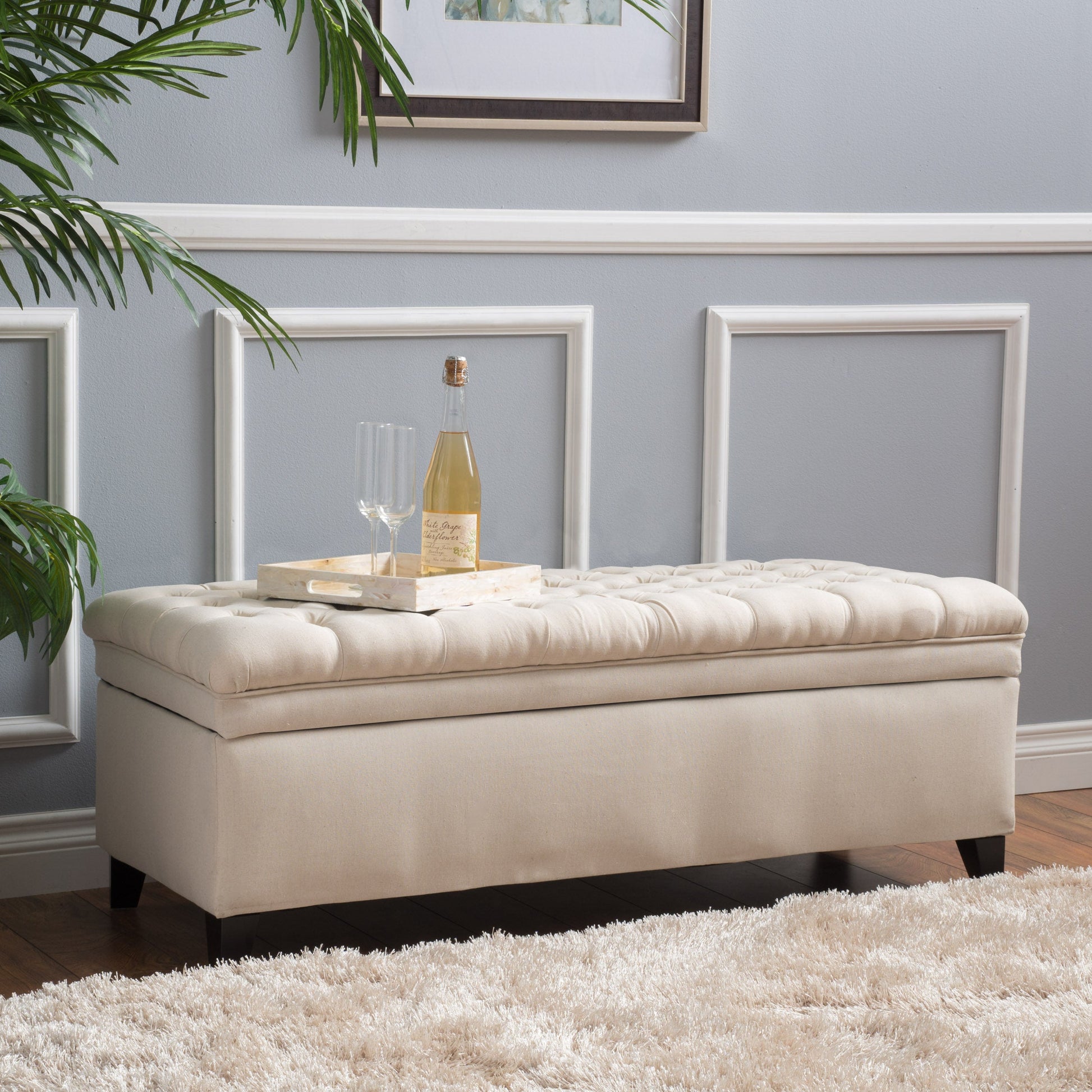 JULIANA STORAGE OTTOMAN - Korvel