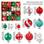 Christmas decoration 6cm electroplated ball plastic ball special-shaped painted Christmas ball gift Christmas tree pendant - Korvel