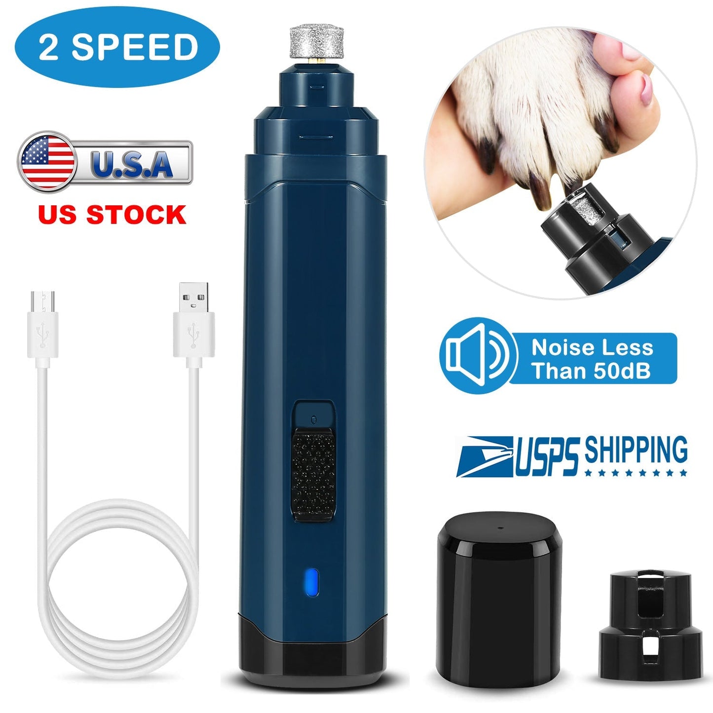 GBruno Premium Dog Nail Grinder