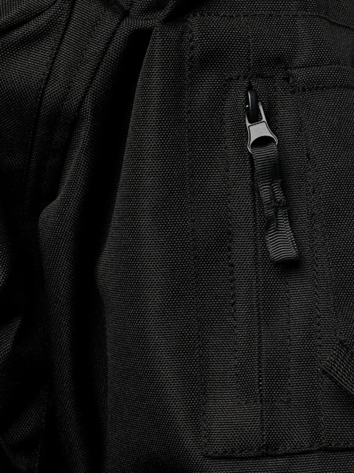 Men's Plus Size Multi Buckle Water-Resistant Jacket