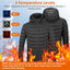 Chaqueta Térmica Gbruno - Abrigo Ligero de Invierno con 3 Niveles de Calor