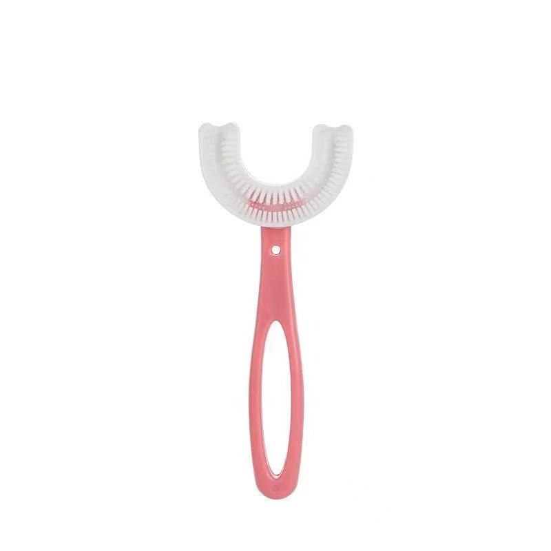 Children's U-shaped toothbrush for infants and young children aged 2-12 and above, oral manual soft bristled toothbrush - Korvel