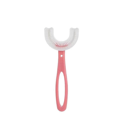 Children's U-shaped toothbrush for infants and young children aged 2-12 and above, oral manual soft bristled toothbrush - Korvel