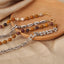 Collier en Pierre de Jaune d'Oeuf en Acier Titane